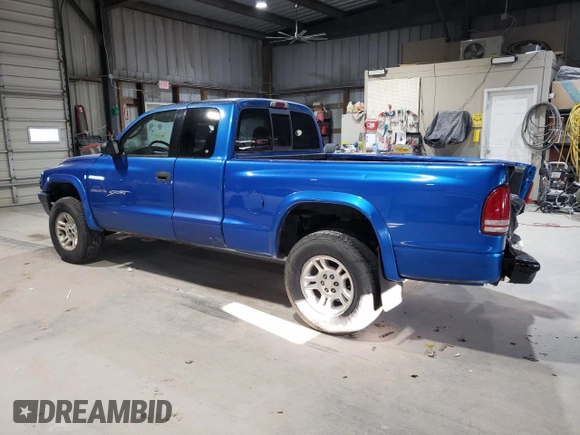 2001 Dodge Dakota Sport with VIN 1B7GG22N51S186848, listed as a Copart auction lot 50710615 with 209,517 mi miles and Salvage Title. Bid and sale history available at carsss.com. Image 2.