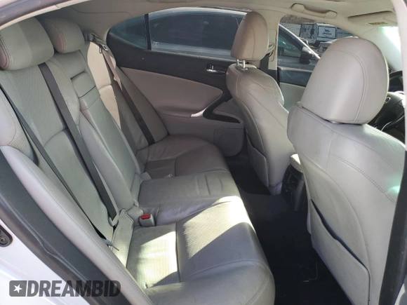 2006 Lexus IS 250 with VIN JTHCK262262004364, listed as a Copart auction lot 80584384 with 219,592 mi miles and Clean Title. Bid and sale history available at DreamBid. Image 10.