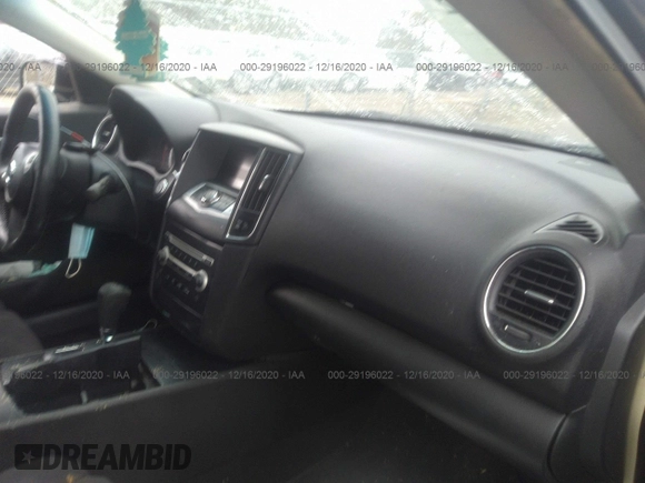 2014 Nissan Maxima S with VIN 1N4AA5AP5EC493938, listed as a IAAI auction lot 29196022 with Not Provided miles and . Bid and sale history available at DreamBid. Image 5.