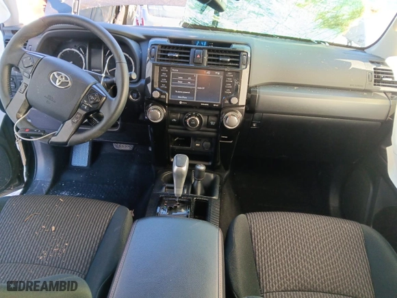2023 Toyota 4Runner TRD Off Road with VIN JTEPU5JR0P6138475, listed as a Copart auction lot 50143525 with 17,187 mi miles and Clean Title. Bid and sale history available at carsss.com. Image 8.