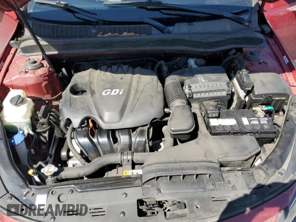 2014 Kia Optima LX with VIN 5XXGM4A76EG331211, listed as a Copart auction lot 61505605 with 152,275 mi miles and Salvage title. Bid and sale history available at DreamBid. Image 11.