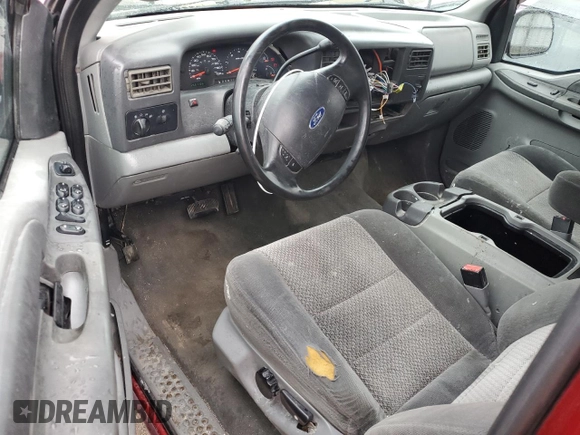 2003 Ford Super Duty F-250 XL with VIN 1FTNW20S33EA19960, listed as a Copart auction lot 85961314 with 268,112 mi miles and Salvage Title. Bid and sale history available at carsss.com. Image 8.