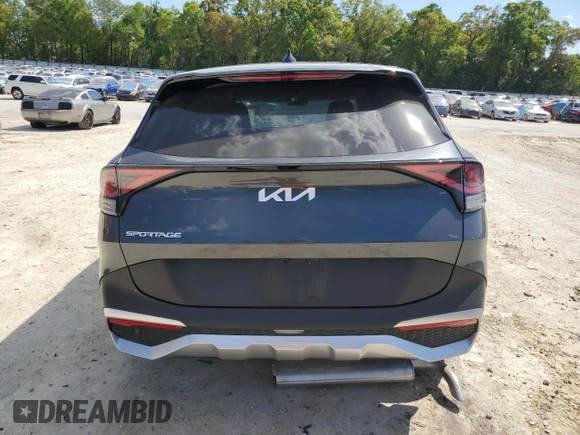 2025 Kia Sportage EX with VIN KNDPV3DF8S7345951, listed as a Copart auction lot 50530935 with 4,018 mi miles and Non Repairable. Bid and sale history available at carsss.com. Image 6.