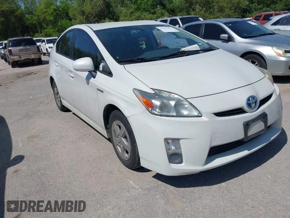 2010 Toyota Prius II with VIN JTDKN3DU7A0233030, listed as a IAAI auction lot 41997457 with 205,966 mi miles. Bid and sale history available at carsss.com. Image 1.