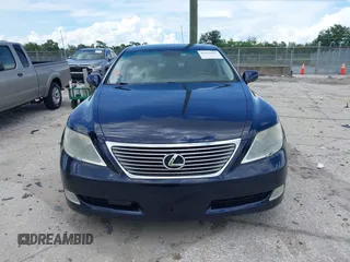 2007 Lexus LS 460 with VIN JTHBL46F675040713, listed as a IAAI auction lot 42624465 with 109,079 mi miles and . Bid and sale history available at DreamBid. Image 12.