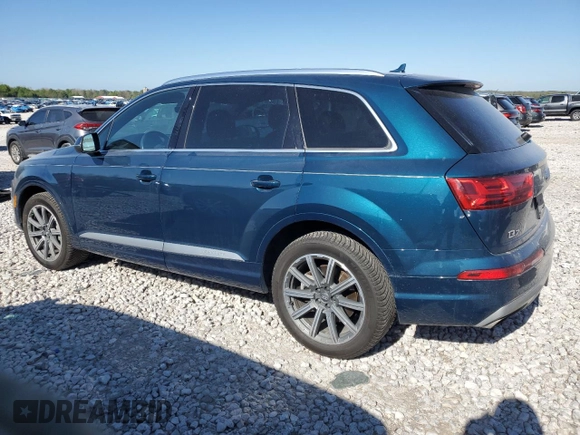 2018 Audi Q7 Premium Plus z VIN WA1LAAF71JD049796, wystawiony jako Copart lot #55972155 z przebiegiem 76 795 mil mil oraz Czysty tytuł • Clean title. Historia ofert i sprzedaży dostępna na DreamBid. Obrazek 2.