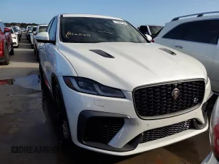 2023 Jaguar F-Pace SVR with VIN SADCZ2EE7PA704580, listed as a Copart auction lot 74357134 with Not Provided miles and Salvage Title. Bid and sale history available at DreamBid. Image 5.