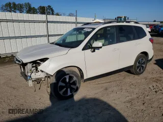2017 Subaru Forester Premium with VIN JF2SJAGC0HH593465, listed as a Copart auction lot 88106185 with 98,706 mi miles and Salvage Title. Bid and sale history available at carsss.com. Image 1.