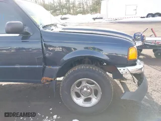 2001 Ford Ranger XL Fleet with VIN 1FTZR15EX1TA61170, listed as a IAAI auction lot 41616891 with 183,092 mi miles. Bid and sale history available at carsss.com. Image 14.