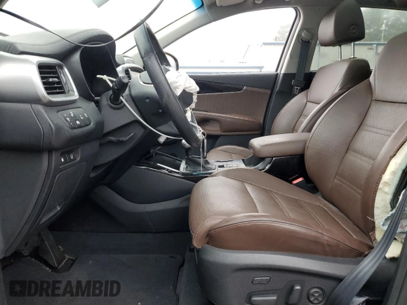 2019 Kia Sorento SX V6 with VIN 5XYPKDA50KG525339, listed as a Copart auction lot 84429824 with 49,629 mi miles and Salvage Title. Bid and sale history available at carsss.com. Image 7.