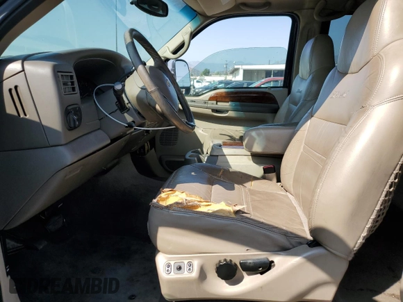 2000 Ford Excursion Limited with VIN 1FMNU42S7YED53975, listed as a Copart auction lot 59947065 with 188,889 mi miles and Clean title. Bid and sale history available at DreamBid. Image 7.