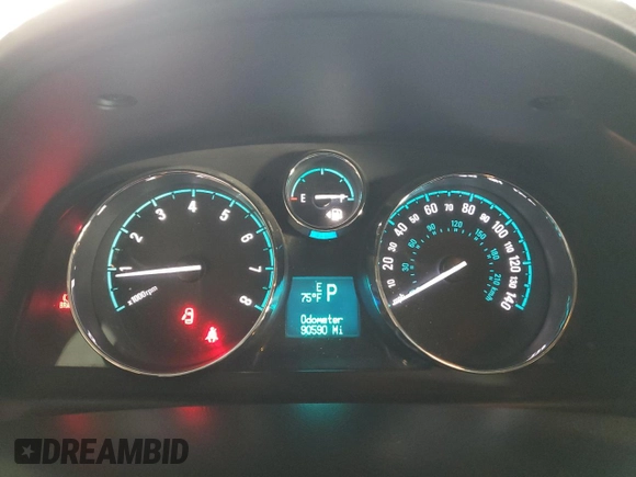 2013 Chevrolet Captiva Sport LTZ with VIN 3GNAL4EK0DS619409, listed as a Copart auction lot 82646974 with 90,590 mi miles and Salvage Title. Bid and sale history available at DreamBid. Image 9.