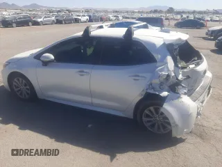 2023 Toyota Corolla Hatchback SE with VIN JTND4MBE6P3209320, listed as a Copart auction lot 69123784 with 8,252 mi miles and Salvage Title. Bid and sale history available at carsss.com. Image 2.