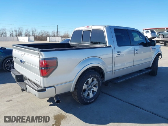 2011 Ford F-150 XL with VIN 1FTFW1CF0BKD75165, listed as a IAAI auction lot 41408133 with 127,213 mi miles. Bid and sale history available at carsss.com. Image 4.