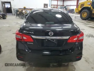 2017 Nissan Sentra S with VIN 3N1AB7AP9HY388000, listed as a Copart auction lot 51637975 with 123,042 mi miles and Salvage Title. Bid and sale history available at carsss.com. Image 6.