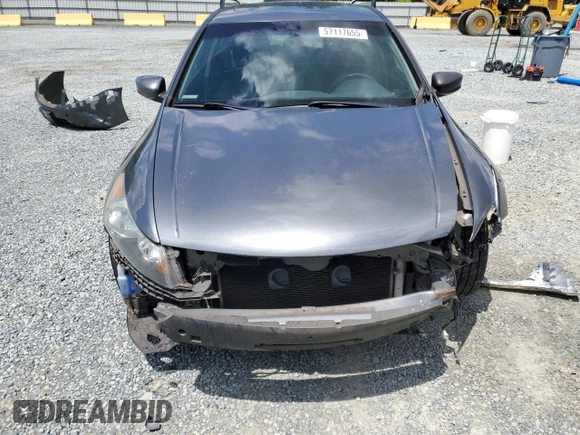 2010 Honda Accord EX z VIN 1HGCP2F71AA086263, wystawiony jako Copart lot #57117655 z przebiegiem 147 710 mil mil oraz Szkoda całkowita • Salvage title. Historia ofert i sprzedaży dostępna na DreamBid. Obrazek 5.