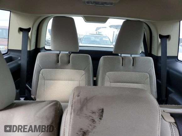 2013 Ford Flex SEL z VIN 2FMGK5C83DBD38371, wystawiony jako Copart lot #50959765 z przebiegiem Nie podano mil oraz Szkoda całkowita • Salvage title. Historia ofert i sprzedaży dostępna na DreamBid. Obrazek 10.