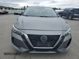 2021 Nissan Sentra SV with VIN 3N1AB8CV2MY297288, listed as a Copart auction lot 55493435 with 65,017 mi miles and Salvage title. Bid and sale history available at DreamBid. Image 5.