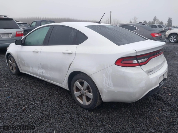 2016 Dodge Dart SXT with VIN 1C3CDFBB1GD717596, listed as a IAAI auction lot 41319650 with 151,531 mi miles. Bid and sale history available at carsss.com. Image 3.