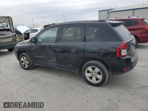 2017 Jeep Compass Sport with VIN 1C4NJCBB3HD119054, listed as a Copart auction lot 47606465 with 200,853 mi miles and Clean Title. Bid and sale history available at carsss.com. Image 2.