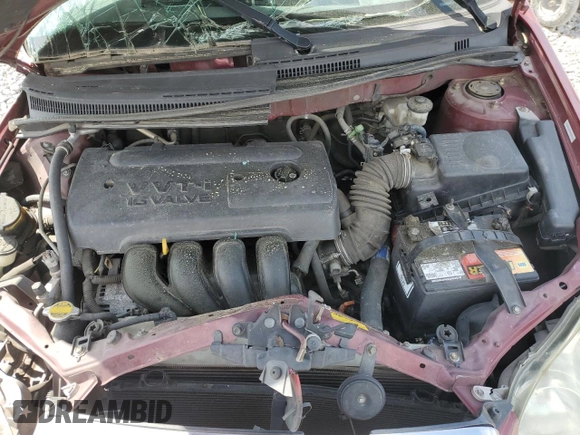 2005 Toyota Corolla CE with VIN 1NXBR32E95Z348500, listed as a Copart auction lot 50372895 with 233,001 mi miles and Non Repairable. Bid and sale history available at DreamBid. Image 13.