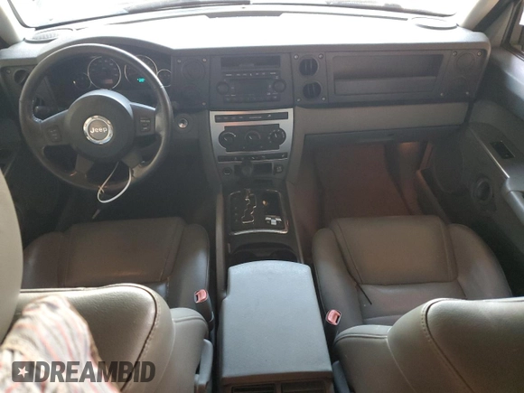 2006 Jeep Commander z VIN 1J8HG48N16C245802, wystawiony jako Copart lot #58683815 z przebiegiem 138 872 mil mil oraz Szkoda całkowita • Salvage title. Historia ofert i sprzedaży dostępna na DreamBid. Obrazek 8.