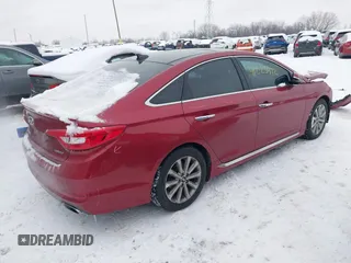 2016 Hyundai Sonata Sport with VIN 5NPE34AF2GH434361, listed as a IAAI auction lot 41223412 with 147,600 mi miles and . Bid and sale history available at DreamBid. Image 4.