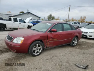 2005 Ford Five Hundred SEL with VIN 1FAFP24175G143889, listed as a Copart auction lot 77216384 with 0 mi miles and Salvage Title. Bid and sale history available at carsss.com. Image 1.