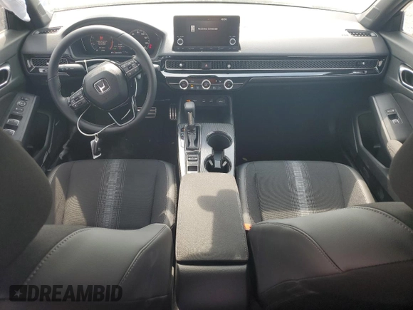 2025 Honda Civic Sport with VIN 2HGFE2F51SH570874, listed as a Copart auction lot 51715905 with 3,086 mi miles and Salvage title. Bid and sale history available at DreamBid. Image 8.