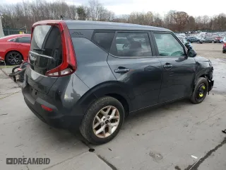 2022 Kia Soul S with VIN KNDJ23AU6N7837948, listed as a Copart auction lot 79836744 with 18,983 mi miles and Clean Title. Bid and sale history available at carsss.com. Image 3.