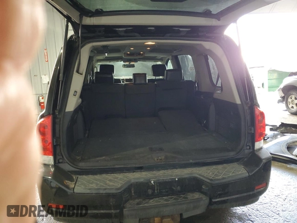 2011 Nissan Armada Platinum z VIN 5N1AA0NC8BN618558, wystawiony jako Copart lot #46445345 z przebiegiem 109 365 mil mil oraz Szkoda całkowita • Salvage title. Historia ofert i sprzedaży dostępna na DreamBid. Obrazek 6.