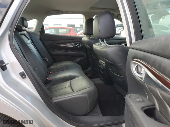 2011 Infiniti M37 with VIN JN1BY1AP4BM323744, listed as a Copart auction lot 76734504 with 211,140 mi miles and Non Repairable. Bid and sale history available at carsss.com. Image 10.