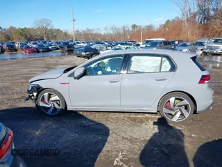 2024 Volkswagen Golf GTI S with VIN WVWGA7CD1RW220132, listed as a IAAI auction lot 41069801 with 6,119 mi miles. Bid and sale history available at carsss.com. Image 14.