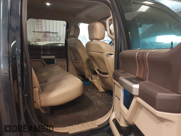 2018 Ford F-150 XL with VIN 1FTEW1EP4JFA00923, listed as a IAAI auction lot 41506293 with 153,523 mi miles and . Bid and sale history available at DreamBid. Image 8.
