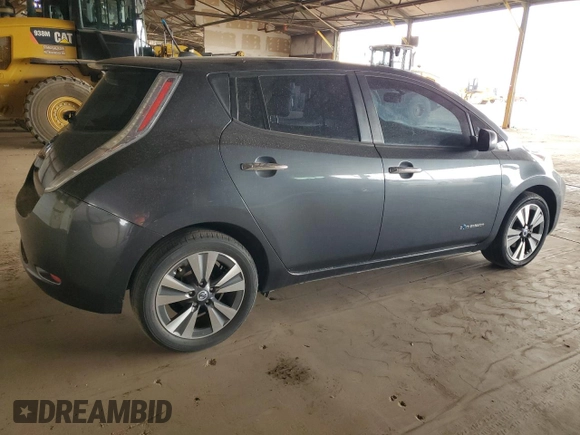 2013 Nissan LEAF SL with VIN 1N4AZ0CP0DC403733, listed as a Copart auction lot 55895555 with 56,896 mi miles and Clean Title. Bid and sale history available at DreamBid. Image 3.
