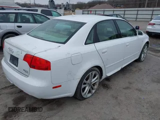 2008 Audi A4 2.0T with VIN WAUDF78E58A046158, listed as a IAAI auction lot 41510500 with 103,664 mi miles and . Bid and sale history available at DreamBid. Image 4.