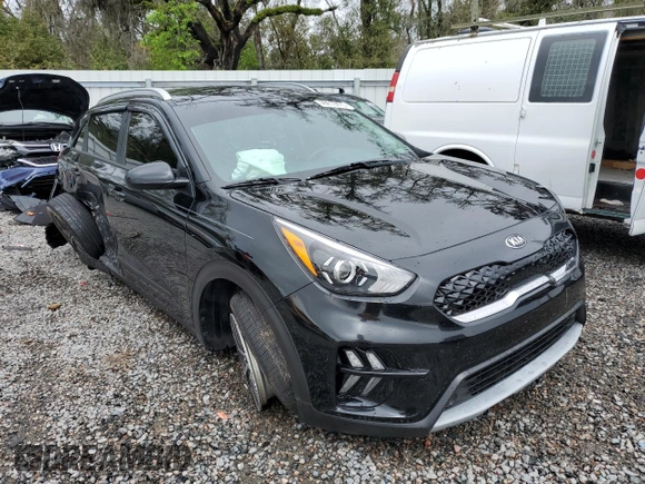 2020 Kia Niro LXS with VIN KNDCB3LCXL5392393, listed as a Copart auction lot 46818475 with 42,306 mi miles and Salvage Title. Bid and sale history available at carsss.com. Image 4.