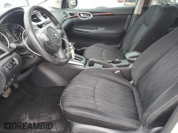 2018 Nissan Sentra SV with VIN 3N1AB7AP0JL638582, listed as a Copart auction lot 46066215 with 105,638 mi miles and Salvage Title. Bid and sale history available at carsss.com. Image 7.