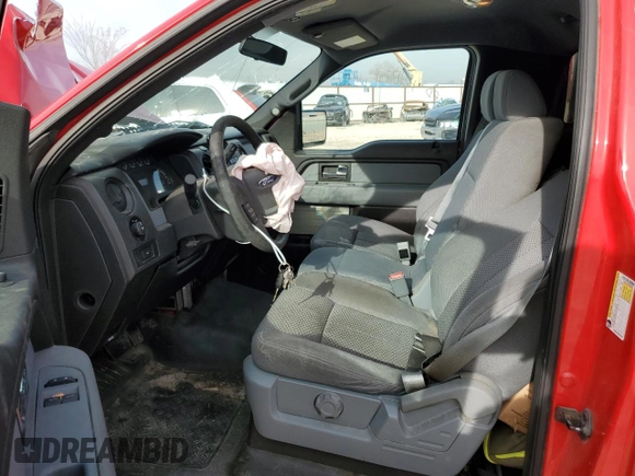 2014 Ford F-150 XL with VIN 1FTMF1CM7EKF95865, listed as a Copart auction lot 72036883 with 120,755 mi miles and Salvage title. Bid and sale history available at DreamBid. Image 7.