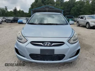 2012 Hyundai Accent GLS with VIN KMHCT4AEXCU037989, listed as a Copart auction lot 53439415 with 102,948 mi miles and Salvage Title. Bid and sale history available at carsss.com. Image 5.