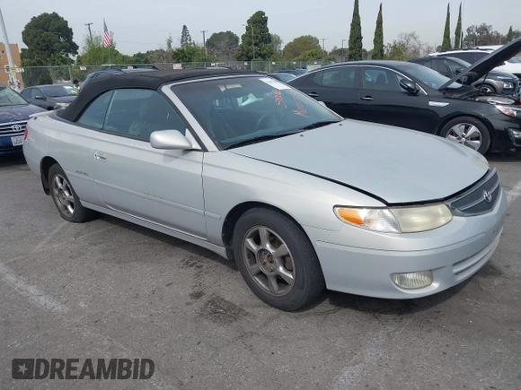 2001 Toyota Solara SE with VIN 2T1FF28PX1C471926, listed as a IAAI auction lot 41692400 with 244,564 mi miles and . Bid and sale history available at carsss.com. Image 1.
