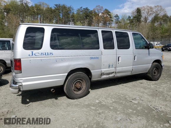 2001 Ford Econoline Passenger XL with VIN 1FBSS31L11HA59921, listed as a Copart auction lot 52931085 with 162,323 mi miles and Salvage title. Bid and sale history available at DreamBid. Image 3.