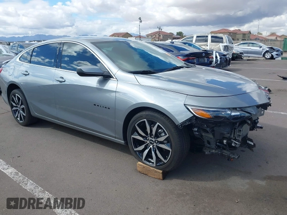 2024 Chevrolet Malibu RS with VIN 1G1ZG5ST1RF246047, listed as a IAAI auction lot 41777717 with 10,842 mi miles and . Bid and sale history available at DreamBid. Image 1.