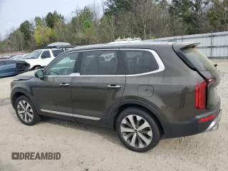 2021 Kia Telluride S with VIN 5XYP64HC1MG190099, listed as a Copart auction lot 51668005 with 60,978 mi miles and Salvage title. Bid and sale history available at DreamBid. Image 2.
