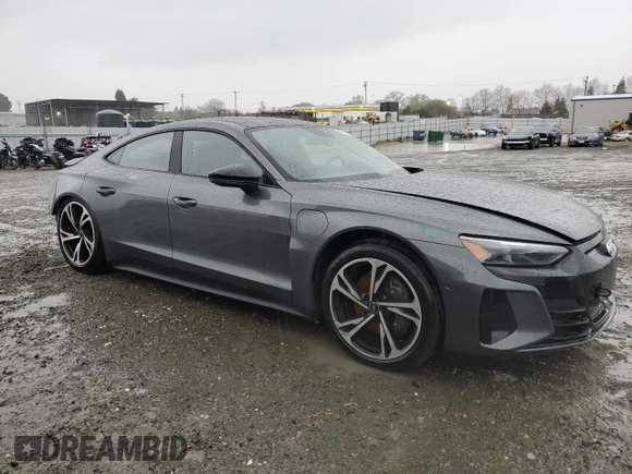 2022 Audi e-tron GT Prestige z VIN WAUEJBFW6N7000932, wystawiony jako Copart lot #47444025 z przebiegiem 35 614 mil mil oraz Szkoda całkowita • Salvage title. Historia ofert i sprzedaży dostępna na DreamBid. Obrazek 4.
