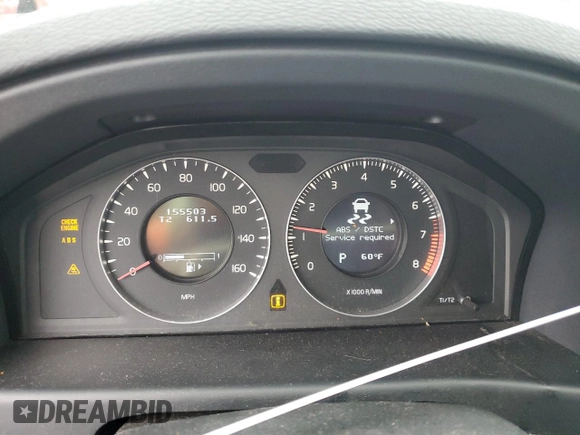 2008 Volvo V70 with VIN YV1BW982081041522, listed as a Copart auction lot 85387264 with 155,503 mi miles and Clean Title. Bid and sale history available at DreamBid. Image 9.