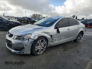 2017 Chevrolet SS with VIN 6G3F15RW5HL301999, listed as a Copart auction lot 44431945 with 51,215 mi miles and Salvage Title. Bid and sale history available at carsss.com. Image 1.