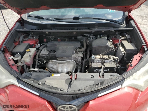 2017 Toyota RAV4 LE with VIN 2T3ZFREV9HW349373, listed as a Copart auction lot 52863595 with 159,617 mi miles and Salvage Title. Bid and sale history available at carsss.com. Image 12.