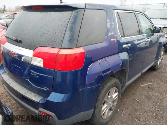 2010 GMC Terrain SLE-1 z VIN 2CTALBEW8A6282129, wystawiony jako IAAI lot #41965713 z przebiegiem 187 897 mil mil oraz . Historia ofert i sprzedaży dostępna na DreamBid. Obrazek 4.