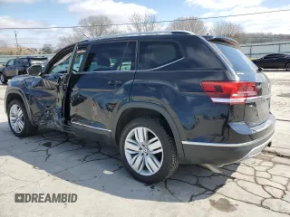 2019 Volkswagen Atlas SEL z VIN 1V2ER2CA3KC555133, wystawiony jako Copart lot #47826625 z przebiegiem 86 182 mil mil oraz Szkoda całkowita • Salvage title. Historia ofert i sprzedaży dostępna na DreamBid. Obrazek 2.
